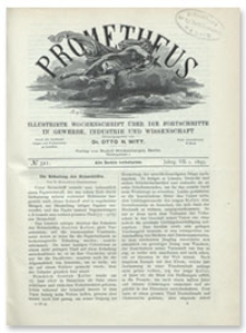 Prometheus : Illustrirte Wochenschrift über die Fortschritte in Gewerbe, Industrie und Wissenschaft. 7. Jahrgang, 1895, Nr 321