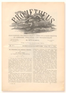 Prometheus : Illustrirte Wochenschrift &uuml;ber die Fortschritte in Gewerbe, Industrie und Wissenschaft. 8. Jahrgang, 1897, Nr 380