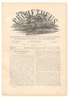 Prometheus : Illustrirte Wochenschrift &uuml;ber die Fortschritte in Gewerbe, Industrie und Wissenschaft. 8. Jahrgang, 1897, Nr 388
