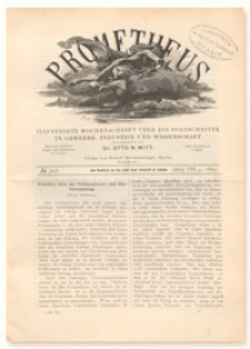 Prometheus : Illustrirte Wochenschrift &uuml;ber die Fortschritte in Gewerbe, Industrie und Wissenschaft. 8. Jahrgang, 1897, Nr 395