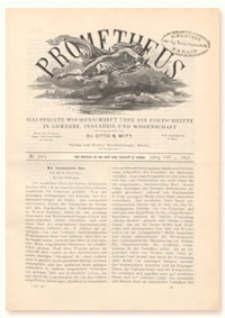 Prometheus : Illustrirte Wochenschrift &uuml;ber die Fortschritte in Gewerbe, Industrie und Wissenschaft. 8. Jahrgang, 1897, Nr 399