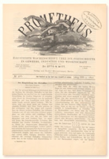 Prometheus : Illustrirte Wochenschrift &uuml;ber die Fortschritte in Gewerbe, Industrie und Wissenschaft. 8. Jahrgang, 1897, Nr 416