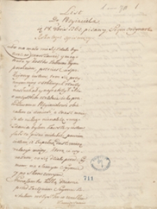 [Kopiariusz listów, mów i akt publicznych odnoszących się do spraw politycznych Polski z lat 1762-1763 oraz odpisy materiałów dotyczących rokoszu Zebrzydowskiego]