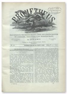 Prometheus : Illustrirte Wochenschrift &uuml;ber die Fortschritte in Gewerbe, Industrie und Wissenschaft. 10. Jahrgang, 1899, Nr 516