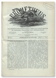 Prometheus : Illustrirte Wochenschrift &uuml;ber die Fortschritte in Gewerbe, Industrie und Wissenschaft. 10. Jahrgang, 1899, Nr 519