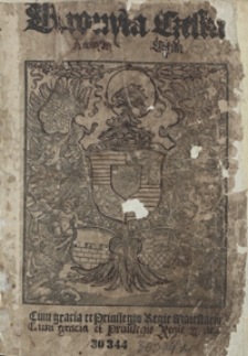 Kronyka Czesk&aacute;