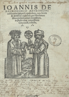 Ioannis De Sacrobosco [...] sphaericu[m] opusculum, cum lucida et familiari expositione per Matthaeum Shamotulien[sem] [...]. - War. A