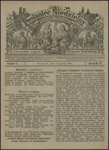 Posłaniec Niedzielny dla Dyecezyi Wrocławskiej. R. 4, 1898, nr 2