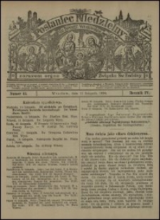 Posłaniec Niedzielny dla Dyecezyi Wrocławskiej. R. 4, 1898, nr 45