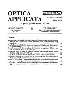 Theoretical model of TEA nitrogen laser excited by electric discharge. Part 3. Construction and the preliminary results of the experimental setup examination