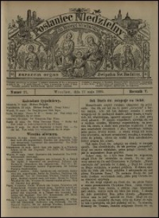 Posłaniec Niedzielny dla Dyecezyi Wrocławskiej. R. 5, 1899, nr 21