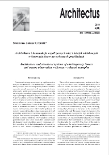 Architektura i konstrukcja współczesnych wież i ścieżek widokowych w koronach drzew na wybranych przykładach