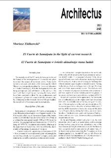 El Fuerte de Samaipata in the light of current research