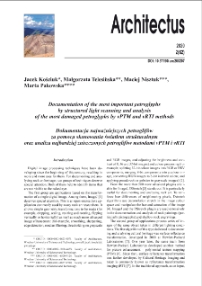 Documentation of the most important petroglyphs by structured light scanning and analysis of the most damaged petroglyphs by vPTM and vRTI methods