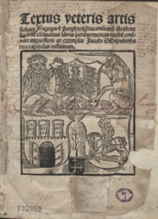 Textus Veteris artis scilicet Isagogarum Porphirij predicamentor[um] Aristotelis simul cum duobus libris Perihermenias eiusdem emendate