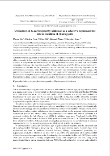 Utilization of N-carboxymethyl chitosan as a selective depressant for talc in flotation of chalcopyrite