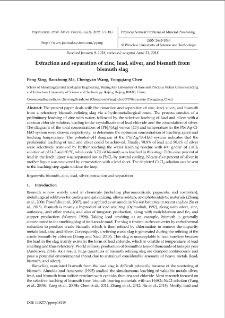 Extraction and separation of zinc, lead, silver, and bismuth from bismuth slag