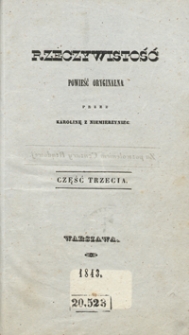 Rzeczywistość : powieść oryginalna. Część trzecia