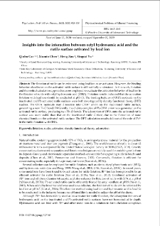 Insights into the interaction between octyl hydroxamic acid and the rutile surface activated by lead ion