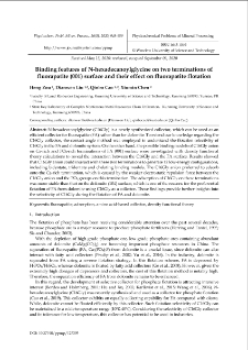 Binding features of N-hexadecanoylglycine on two terminations of fluorapatite (001) surface and their effect on fluorapatite flotation