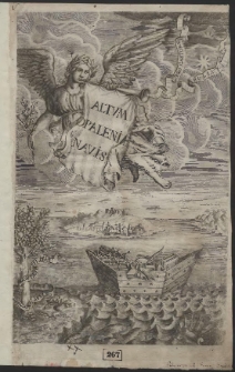 Altvm Opaleniae navis, quod [...] dominvs d. Petrvs de Bnin Opalenski palatinus Lanciciensis, generalis Maioris Poloniae [...] aequavit in succedaneo fraternae provinciae aditu[m] a [...] Collegio Posnaniensi Societatis Iesv inter publicae laetitiae ludos apertum