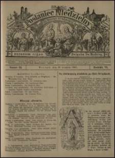 Posłaniec Niedzielny dla Dyecezyi Wrocławskiej. R. 6, 1900, nr 39