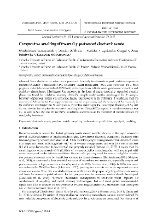 Comparative smelting of thermally pretreated electronic waste