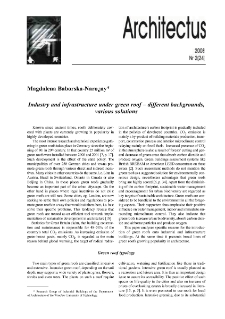 Industry and infrastructure under green roof - different backgrounds, various solutions