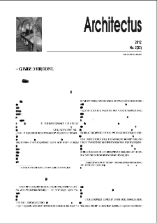 Faces and determinants of contemporary architectural spacetime