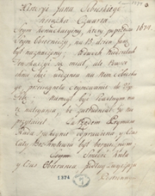 Historya kr&oacute;la Jana Sobieskiego przez JM pannę Wizytę Mrozowicką tłumaczone