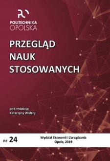 Przegląd Nauk Stosowanych, Nr 24, 2019