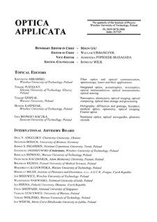 Ray tracing method in a 3D analysis of fiber-optic elements