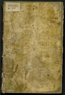 Miscellanea z lat 1645-1717, zawierające odpisy listów, mów, akt publicznych, pism publicystycznych, wierszy i innych materiałów, odnoszących się przeważnie do spraw politycznych Polski okresu panowania Michała Korybuta Wiśniowieckiego i Jana III Sobieskiego