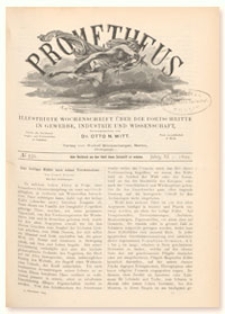 Prometheus : Illustrirte Wochenschrift &uuml;ber die Fortschritte in Gewerbe, Industrie und Wissenschaft. 11. Jahrgang, 1899, Nr 531