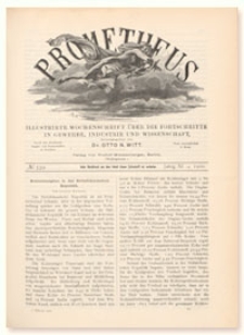 Prometheus : Illustrirte Wochenschrift &uuml;ber die Fortschritte in Gewerbe, Industrie und Wissenschaft. 11. Jahrgang, 1900, Nr 539