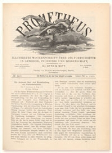 Prometheus : Illustrirte Wochenschrift &uuml;ber die Fortschritte in Gewerbe, Industrie und Wissenschaft. 11. Jahrgang, 1900, Nr 540