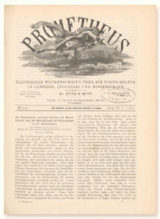 Prometheus : Illustrirte Wochenschrift &uuml;ber die Fortschritte in Gewerbe, Industrie und Wissenschaft. 11. Jahrgang, 1900, Nr 541