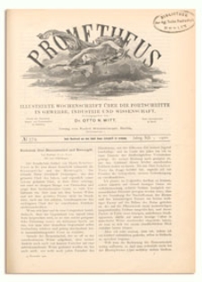 Prometheus : Illustrirte Wochenschrift &uuml;ber die Fortschritte in Gewerbe, Industrie und Wissenschaft. 12. Jahrgang, 1900, Nr 579