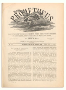 Prometheus : Illustrirte Wochenschrift &uuml;ber die Fortschritte in Gewerbe, Industrie und Wissenschaft. 12. Jahrgang, 1900, Nr 581