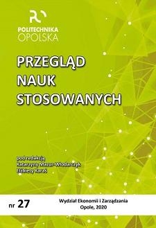 Przegląd Nauk Stosowanych, Nr 27, 2020