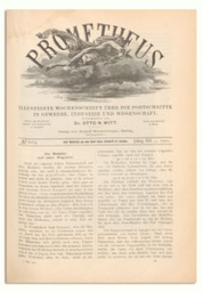 Prometheus : Illustrirte Wochenschrift &uuml;ber die Fortschritte in Gewerbe, Industrie und Wissenschaft. 12. Jahrgang, 1901, Nr 603