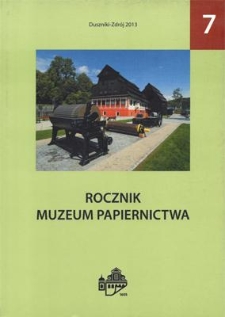 Konferencje z udziałem Muzeum Papiernictwa w 2013 roku