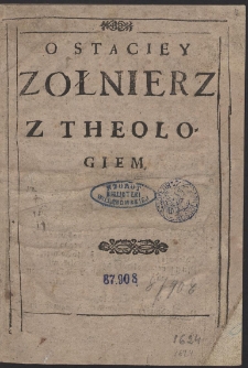 O Staciey Zolnierz Z Theologiem Y Privat