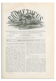 Prometheus : Illustrirte Wochenschrift &uuml;ber die Fortschritte in Gewerbe, Industrie und Wissenschaft. 13. Jahrgang, 1901, Nr 636