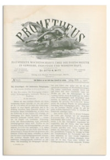 Prometheus : Illustrirte Wochenschrift &uuml;ber die Fortschritte in Gewerbe, Industrie und Wissenschaft. 13. Jahrgang, 1901, Nr 637