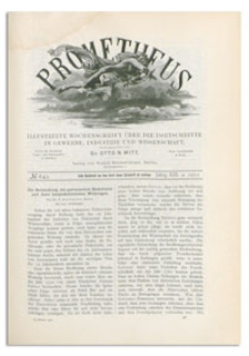 Prometheus : Illustrirte Wochenschrift &uuml;ber die Fortschritte in Gewerbe, Industrie und Wissenschaft. 13. Jahrgang, 1902, Nr 642