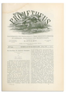 Prometheus : Illustrirte Wochenschrift &uuml;ber die Fortschritte in Gewerbe, Industrie und Wissenschaft. 13. Jahrgang, 1902, Nr 644