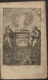 Hermanni Hugonis Piorum Desideriorum Libri tres. Emendati, aucti, illustrati & ad regulam Orthodoxæ Fidei reformati [...]. Accurante Johanne Henrico Ursino Spirensi