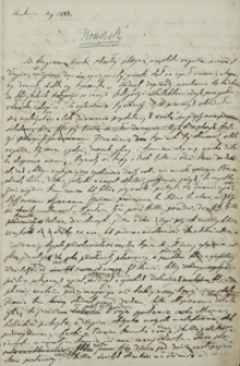 I. Miscelanea. Od 1 maja 1884 roku do [1 września 1886. M.in. wiersze, proza i listy do r&oacute;żnych os&oacute;b]