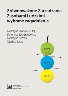 Zrównoważone Zarządzanie Zasobami Ludzkimi – wybrane zagadnienia